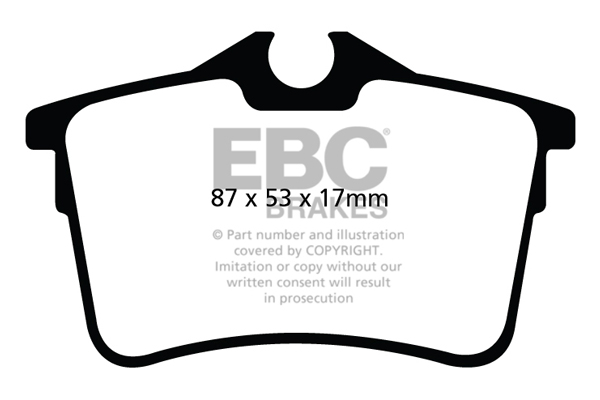 Remblokset EBC Brakes DP42017R
