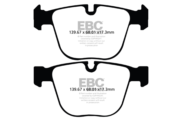 Remblokset EBC Brakes DP42020R