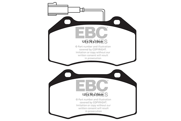 Remblokset EBC Brakes DP22021