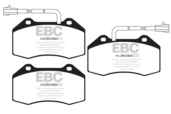 Remblokset EBC Brakes DP22021/2