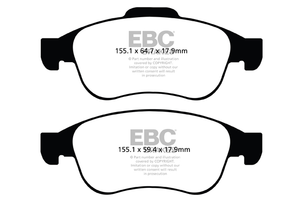 Remblokset EBC Brakes DP22023