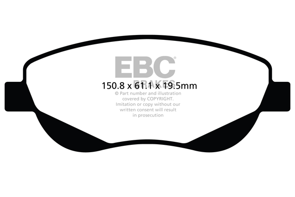 Remblokset EBC Brakes DP22026