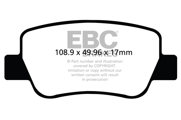 Remblokset EBC Brakes DP22027