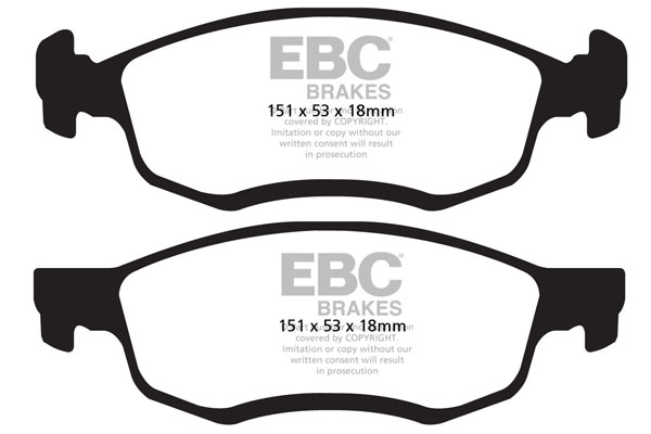 Remblokset EBC Brakes DPX2032