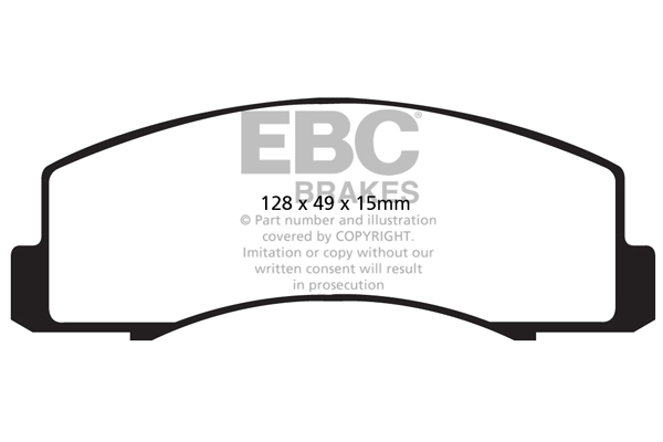Remblokset EBC Brakes DP22035