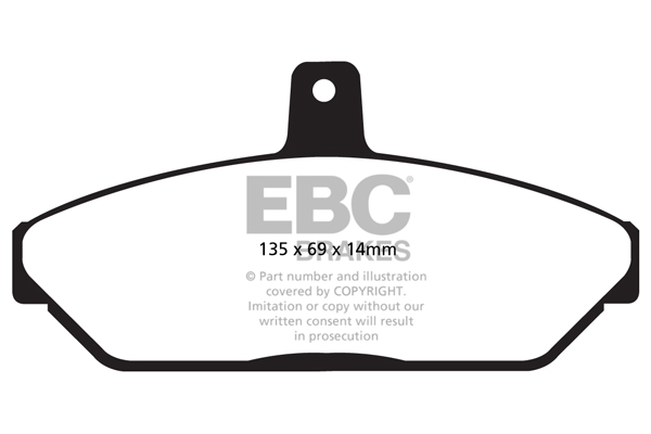 Remblokset EBC Brakes DP22037