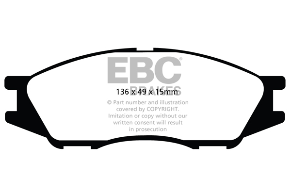 Remblokset EBC Brakes DP22038