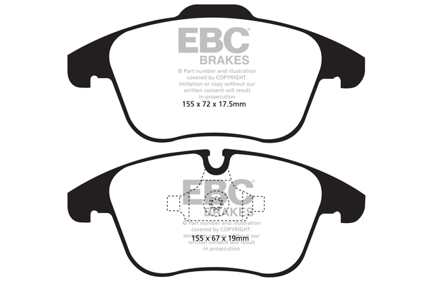 Remblokset EBC Brakes DP22040