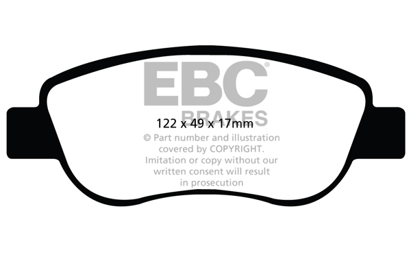 Remblokset EBC Brakes DPX2045