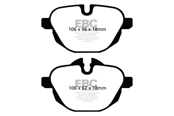 Remblokset EBC Brakes DP22047