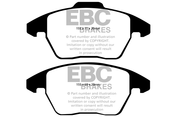 Remblokset EBC Brakes DP22052