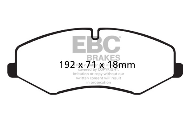 Remblokset EBC Brakes DP62060