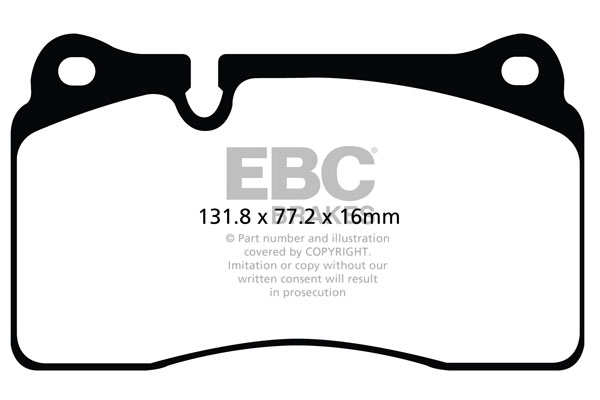 Remblokset EBC Brakes DP82070RP1