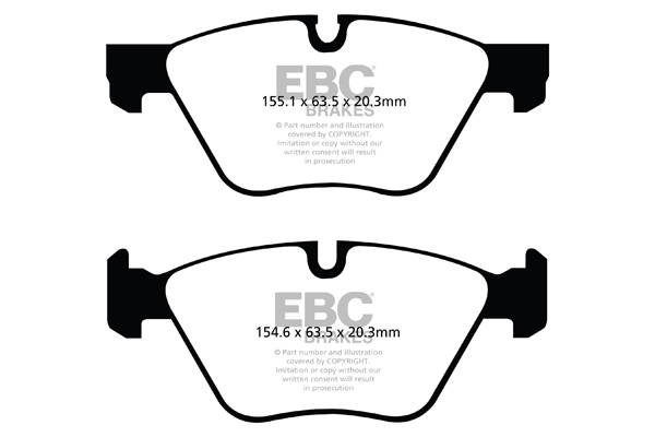 Remblokset EBC Brakes DP62077