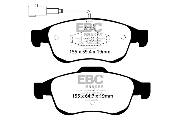 Remblokset EBC Brakes DP42078R