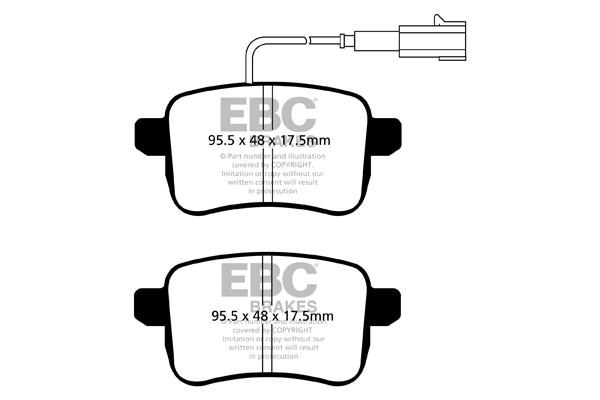 Remblokset EBC Brakes DP42079R