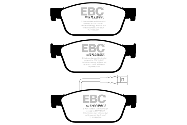 Remblokset EBC Brakes DP22096