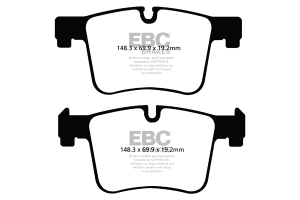 Remblokset EBC Brakes DP22105