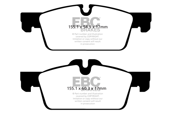 Remblokset EBC Brakes DPX2106