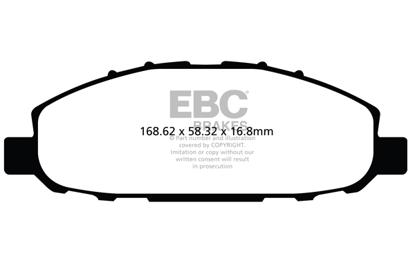 Remblokset EBC Brakes DPX2116