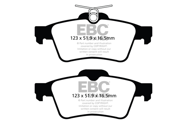 Remblokset EBC Brakes DPX2121