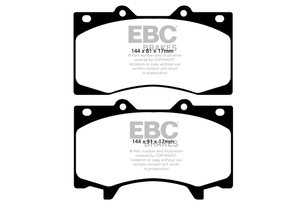 Remblokset EBC Brakes DP62125