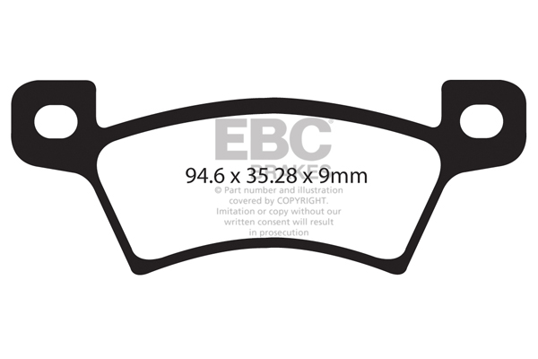 Remblokset EBC Brakes DPX2128