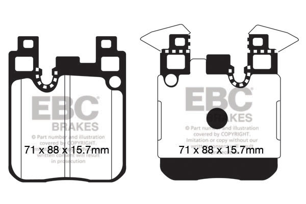 Remblokset EBC Brakes DP42133R