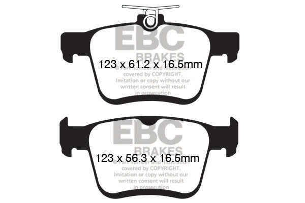 Remblokset EBC Brakes DP42153R