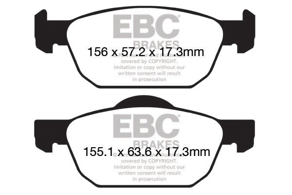 Remblokset EBC Brakes DP22154