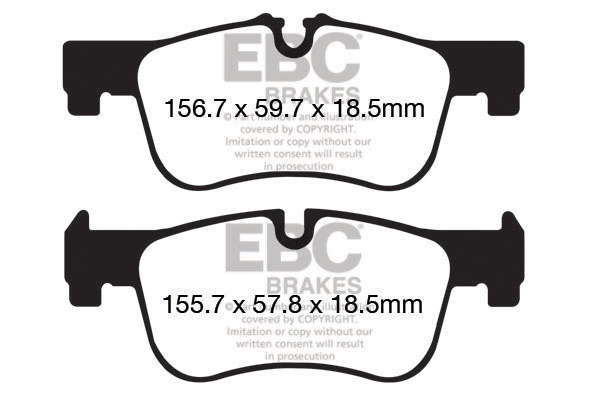 Remblokset EBC Brakes DP22155