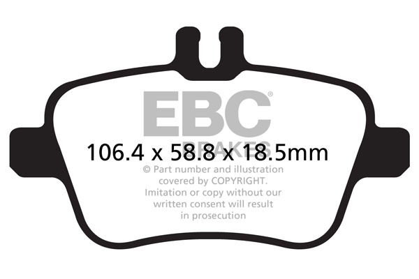 Remblokset EBC Brakes DP62157