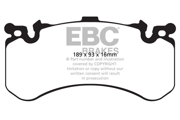 Remblokset EBC Brakes DP42158R