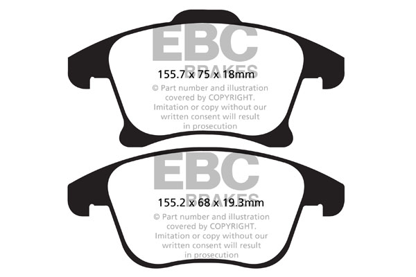 Remblokset EBC Brakes DP22159