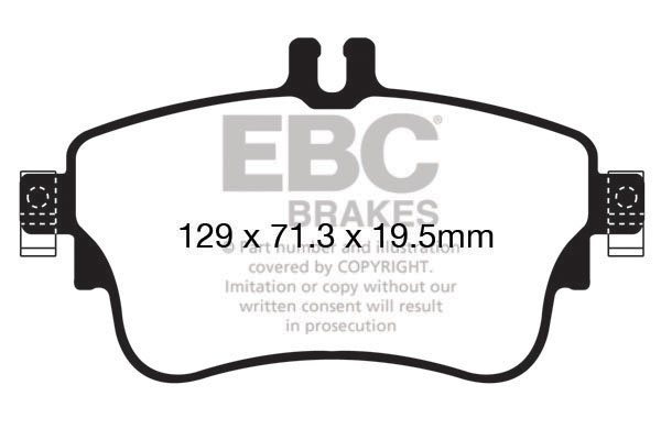 Remblokset EBC Brakes DP22164