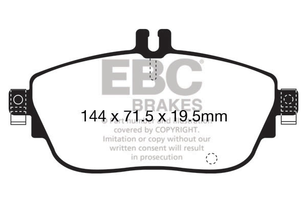 Remblokset EBC Brakes DP42165R