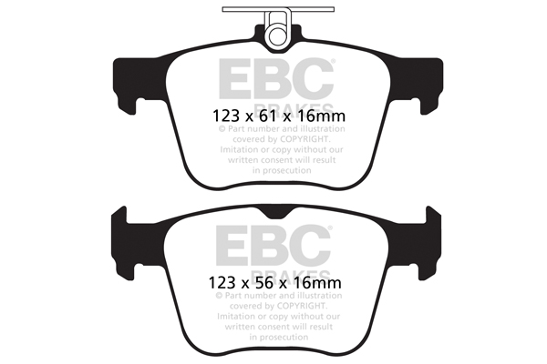 Remblokset EBC Brakes DP22173