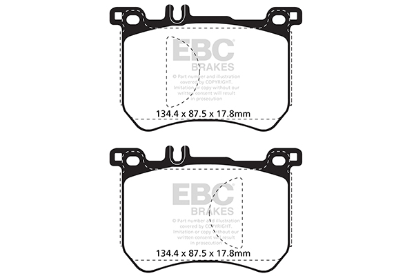 Remblokset EBC Brakes DP22179