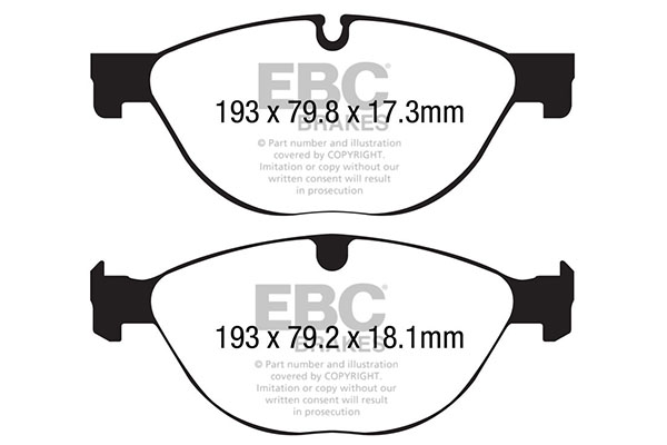 Remblokset EBC Brakes DP42191R