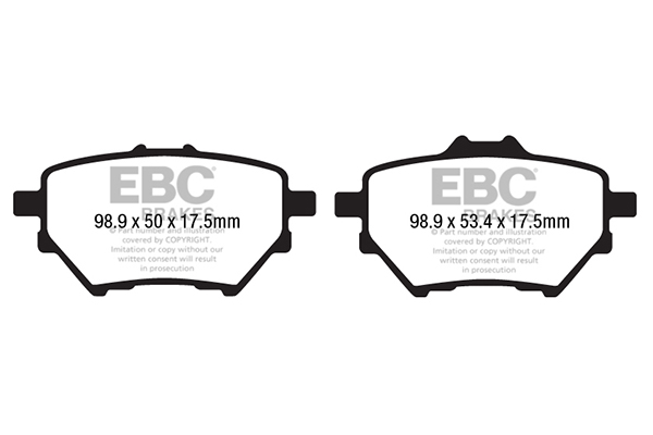 Remblokset EBC Brakes DP22196