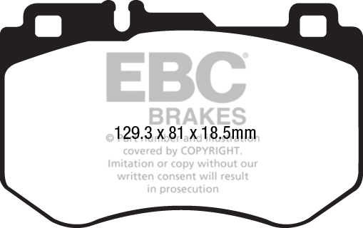 Remblokset EBC Brakes DP22209