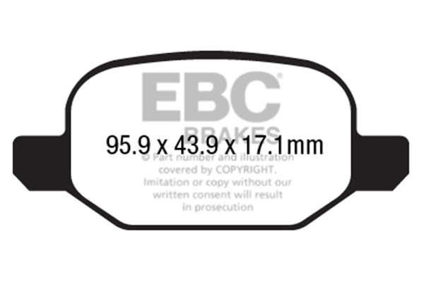 Remblokset EBC Brakes DP22213