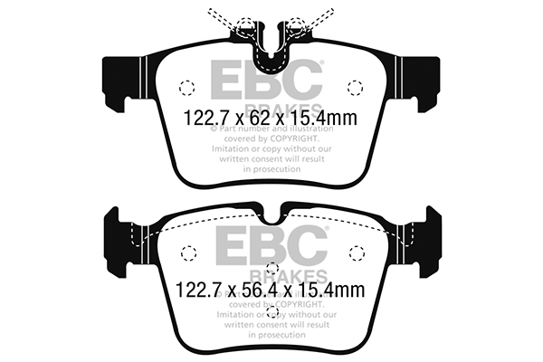 Remblokset EBC Brakes DP22215
