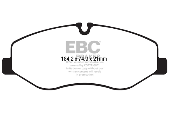Remblokset EBC Brakes DPX2223