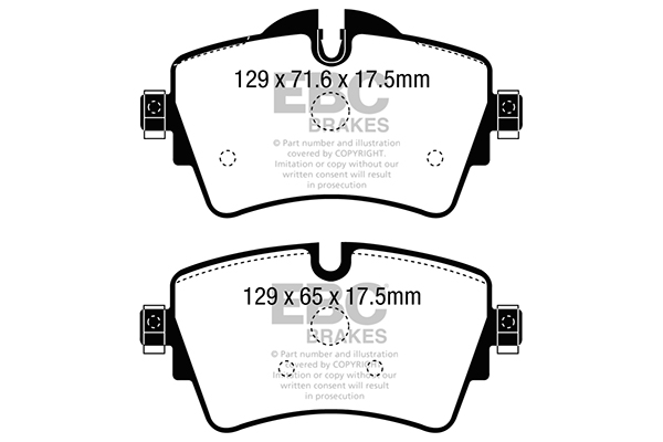 Remblokset EBC Brakes DP22227