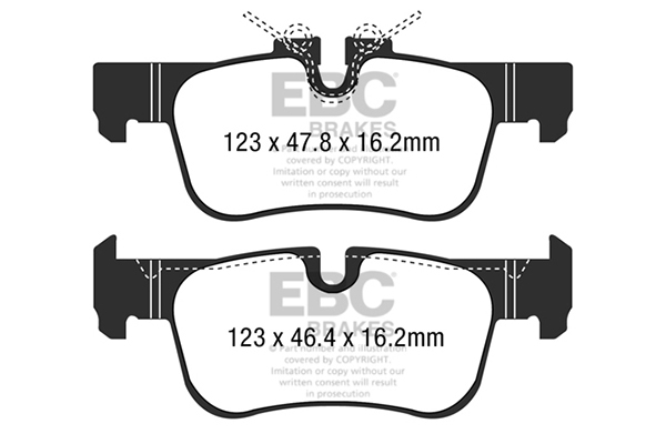 Remblokset EBC Brakes DP62235