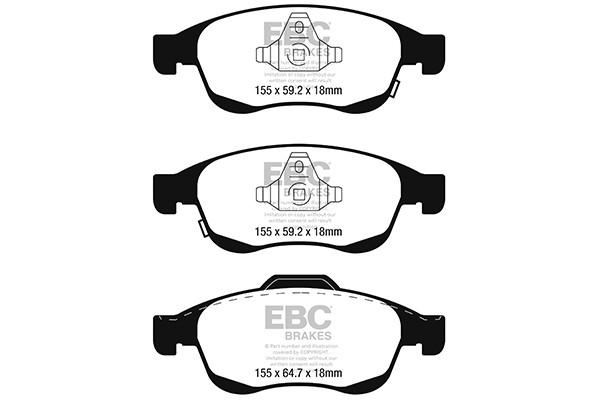 Remblokset EBC Brakes DP22247