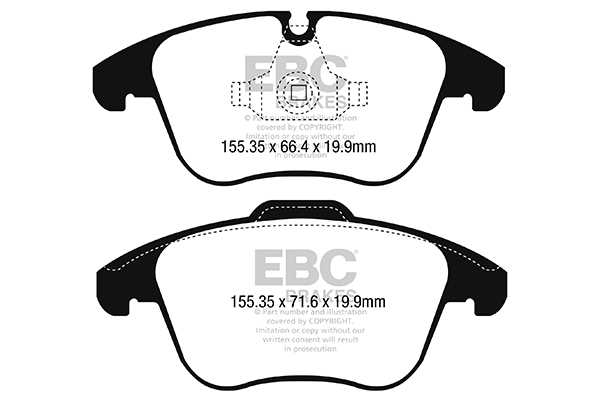 Remblokset EBC Brakes DP22252