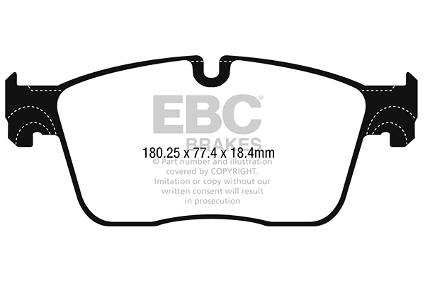 Remblokset EBC Brakes DP62253