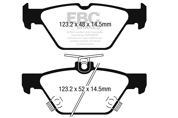 Remblokset EBC Brakes DP22257